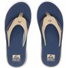 imageREEF Mens Fanning Bottle Opener Flip FlopsTanNavyTan
