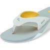 imageREEF Mens Fanning Bottle Opener Flip FlopsYellowGreyGrey