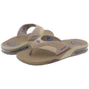 imageREEF Mens Fanning Bottle Opener Flip FlopsTan