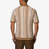 imageReef Men Reef Cabana Short Sleeve Button Down Sweater KnitTobacco Brown