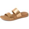 imageREEF Womens Sunny Alisah Slide SandalSunset Bronze