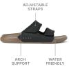 imageREEF Mens Oasis Adapt Slide SandalsFossilBlack