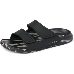 imageREEF Mens Oasis Adapt Slide SandalsBlackTaupe Marble