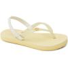 imageREEF ToddlerLittle Kid Charming Flip Flop Super Lightweight and Soft Footbed Thin Strap Beach Sandal with BackstrapPale Banana