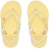 imageREEF ToddlerLittle Kid Charming Flip Flop Super Lightweight and Soft Footbed Thin Strap Beach Sandal with BackstrapPale Banana