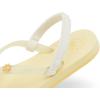 imageREEF ToddlerLittle Kid Charming Flip Flop Super Lightweight and Soft Footbed Thin Strap Beach Sandal with BackstrapPale Banana