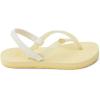 imageREEF ToddlerLittle Kid Charming Flip Flop Super Lightweight and Soft Footbed Thin Strap Beach Sandal with BackstrapPale Banana