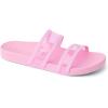 imageREEF Girls Kids Cushion Vista Slide SandalJelly Pink