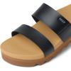 imageREEF Girls Kids Vista Hi Slide SandalBlack