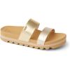 imageREEF Girls Kids Vista Hi Slide SandalMetallic Duo