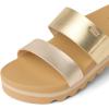 imageREEF Girls Kids Vista Hi Slide SandalMetallic Duo
