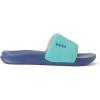 imageREEF UnisexChild Kids One Slide SandalDuskAqua
