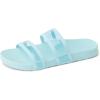imageREEF Girls Kids Cushion Vista Slide SandalJelly Blue