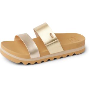 imageREEF Girls Kids Vista Hi Slide SandalMetallic Duo