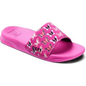 imageREEF UnisexChild Kids One Slide SandalOrchid Butterfly