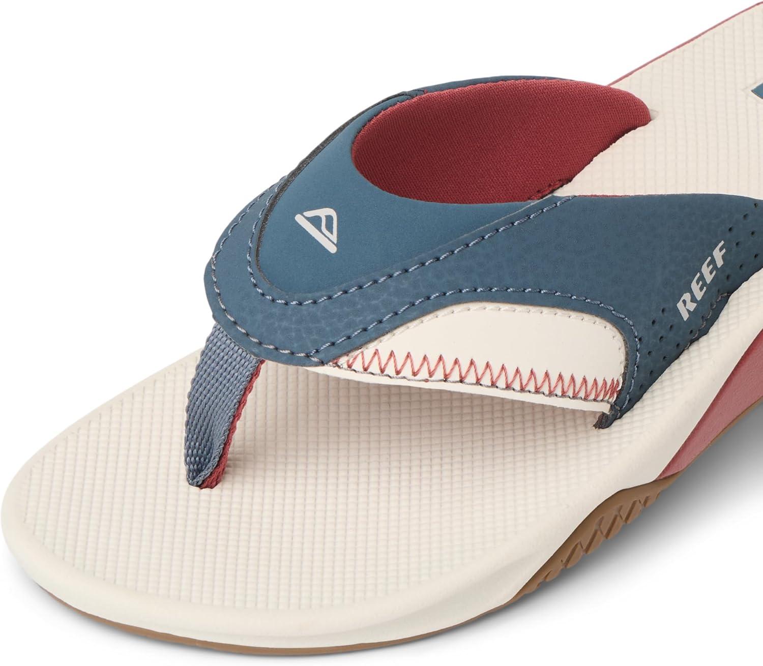 imageREEF Kids Fanning Flip Flop Arch Support Durable Outsole Water Friendly Varsity 4