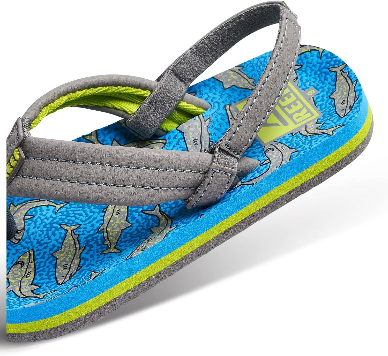 imageREEF Kids Little Fanning SandalsGreyVolt