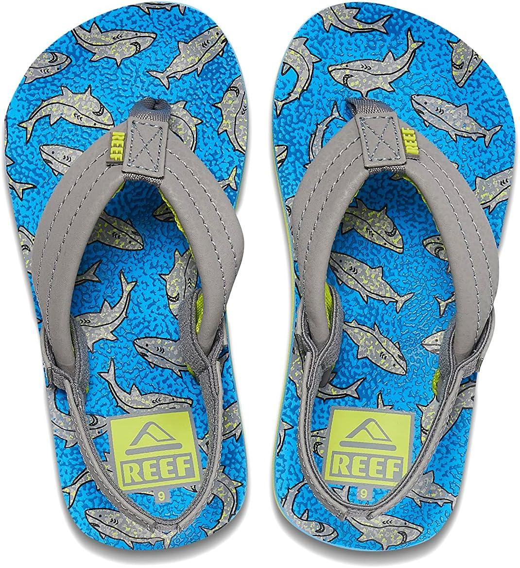 imageREEF Kids Little Fanning SandalsGreyVolt