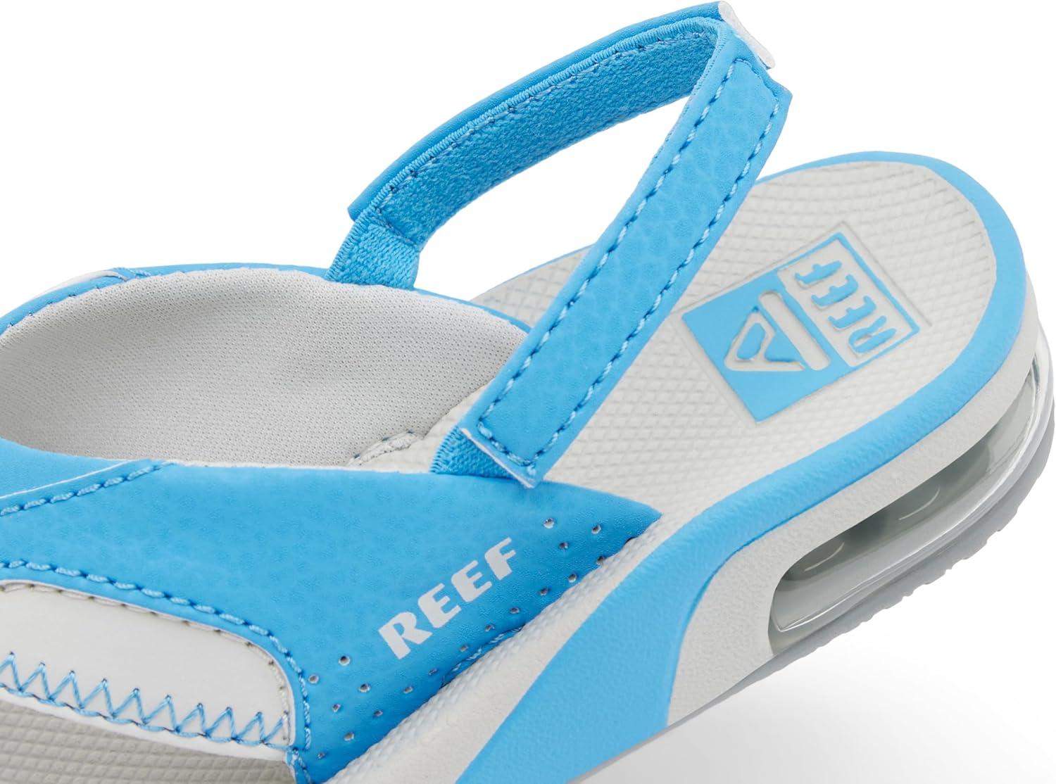 imageREEF Kids Little Fanning SandalsLight GreyLight Blue