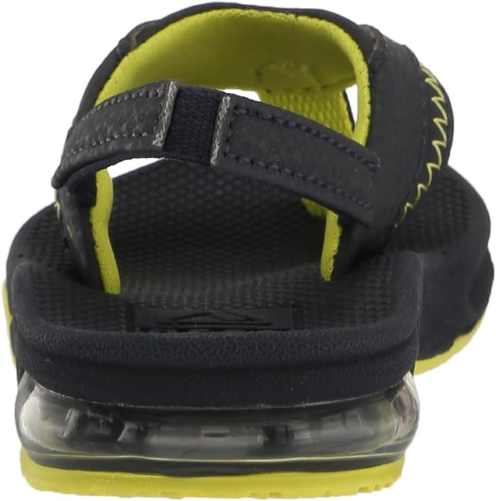 imageREEF Kids Little Fanning SandalsLimeNavy