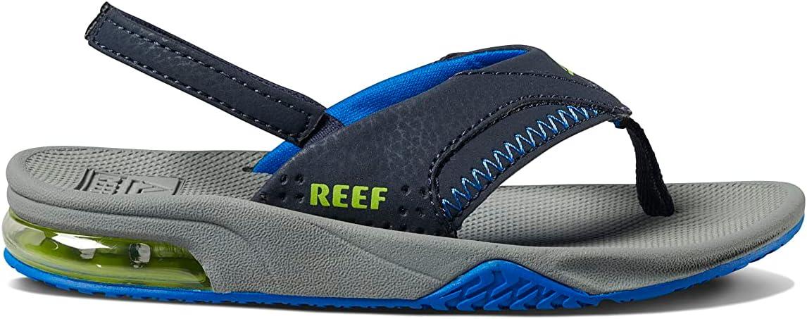 imageREEF Kids Little Fanning SandalsNavyLime