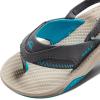 imageREEF Kids Little Fanning SandalsGreyAquaOak