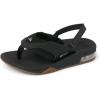 imageREEF Kids Little Fanning SandalsBlackSilver