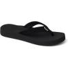 imageREEF Womens Cushion Breeze Flip FlopsBlackBlack