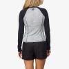 imageREEF Womens Athleisure Collection Long Sleeve TopsMarshmallow Lines Crest