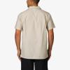 imageReef Mens Reef Harold Short Sleeve 1 Pocket Camp ShirtAbbey Stone