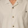 imageReef Mens Reef Harold Short Sleeve 1 Pocket Camp ShirtAbbey Stone