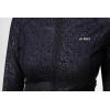 imageReef Mens Womens Flex Mock Zip Up Long Sleeve Rash GuardWild Caviar