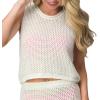 imageReef Womens Mika Sweater Tank TopMarshmallow