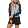imageREEF Womens Athleisure Collection Long Sleeve TopsMarshmallow Lines Crest