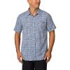 imageReef Mens Reef Ferris Short Sleeve 1 Pocket Classic ShirtBijou Blue