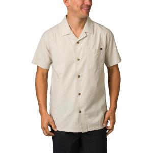 imageReef Mens Reef Harold Short Sleeve 1 Pocket Camp ShirtAbbey Stone
