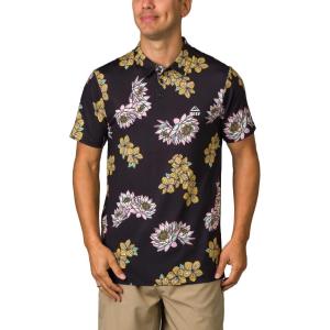 imageReef Mens Reef Wesland Short Sleeve PoloCaviar
