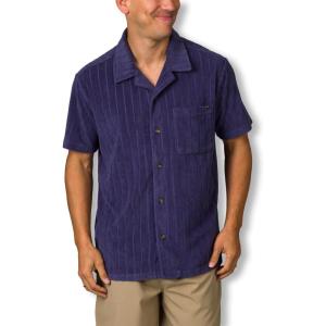 imageReef UnisexAdult Reef Myran Short Sleeve 1 Pocket Camp ShirtCrown Blue