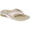 imageREEF Womens Fanning Bottle Opener Flip FlopsTaupe Pink White
