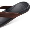 imageREEF Mens Cushion Phantom 20 LE Flip FlopsBrownBlack