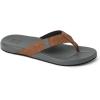 imageREEF Mens Cushion Phantom Flip Flop Ultra Soft Cushion Footbed TanGrey 9