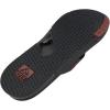 imageREEF Mens Fanning Bottle Opener Flip FlopsRavenRed