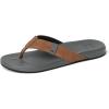 imageREEF Mens Cushion Phantom Flip Flop Ultra Soft Cushion Footbed TanGrey 9
