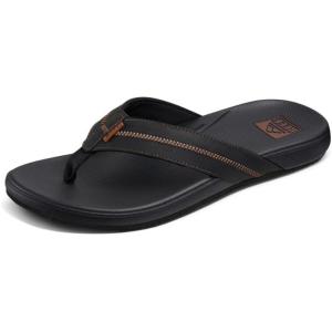 imageREEF Mens Cushion Phantom 20 LE Flip FlopsBlackCoffee