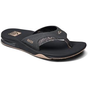 imageREEF Mens Fanning Bottle Opener Flip FlopsTan Topo