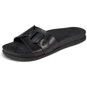 imageREEF Womens Cushion Soho Cruz SlidesBlack Night