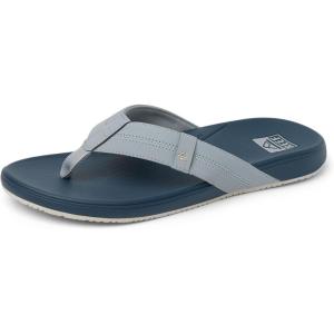 imageREEF Cushion Phantom 20 Mens Flip Flop Ultra Soft Cushion FootbedGreyNavy