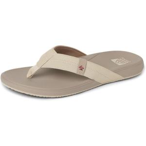 imageREEF Cushion Phantom 20 Mens Flip Flop Ultra Soft Cushion FootbedTanTanMaroon