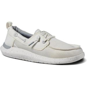 imageREEF Mens Swellsole Pier Boat ShoesWhite Mesh