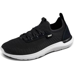 imageREEF Swellsole Valle Mens Shoe Lightweight ampamp Breathable Memory Foam FootbedBlack